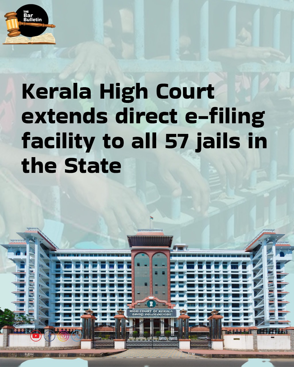 Kerala High Court introduces e-Filing System for Jail Appeals and Prisoners’ Petitions