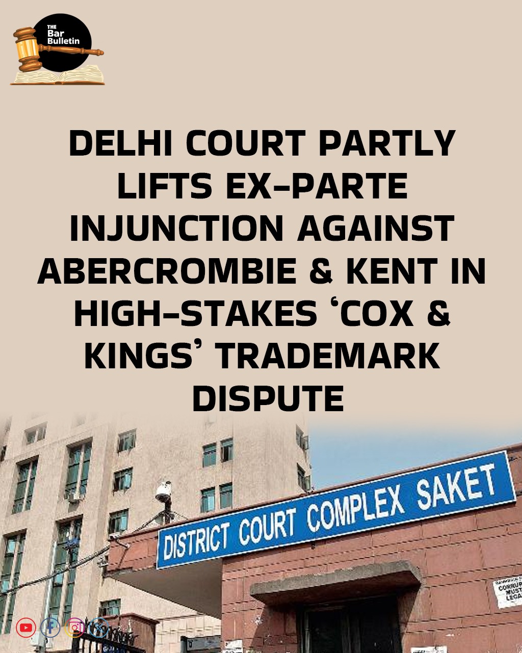 Delhi Court Partly Modifies Injunction in ‘Cox & Kings’ Trademark Dispute; Allows Limited Use by Abercrombie & Kent