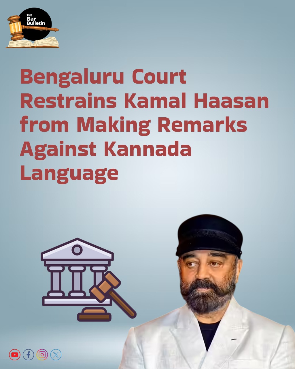 Bengaluru Court restrains Kamal Haasan from making remarks against Kannada Language