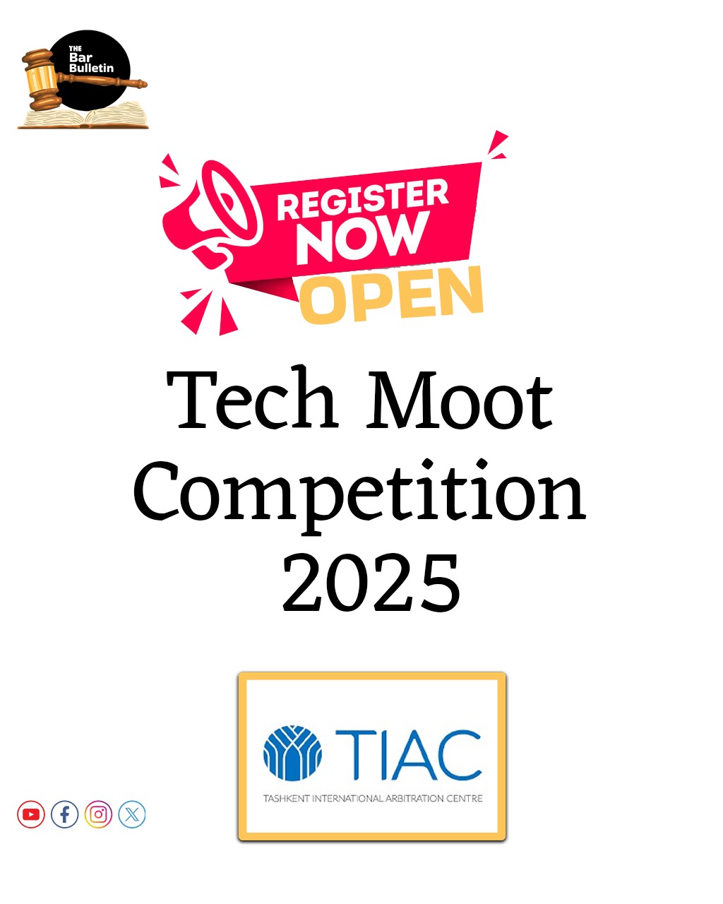 TIAC | Tech Moot Competition, 2025 [Registration Now Open]