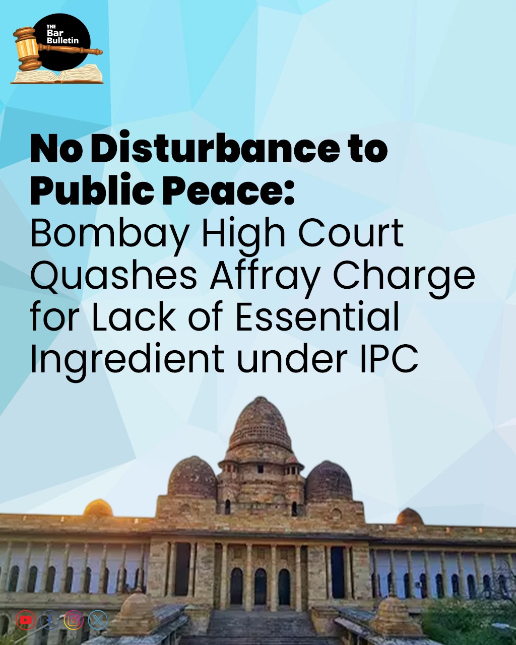 No Disturbance to Public Peace: Bombay High Court Quashes Affray Charge for Lack of Essential Ingredient under IPC