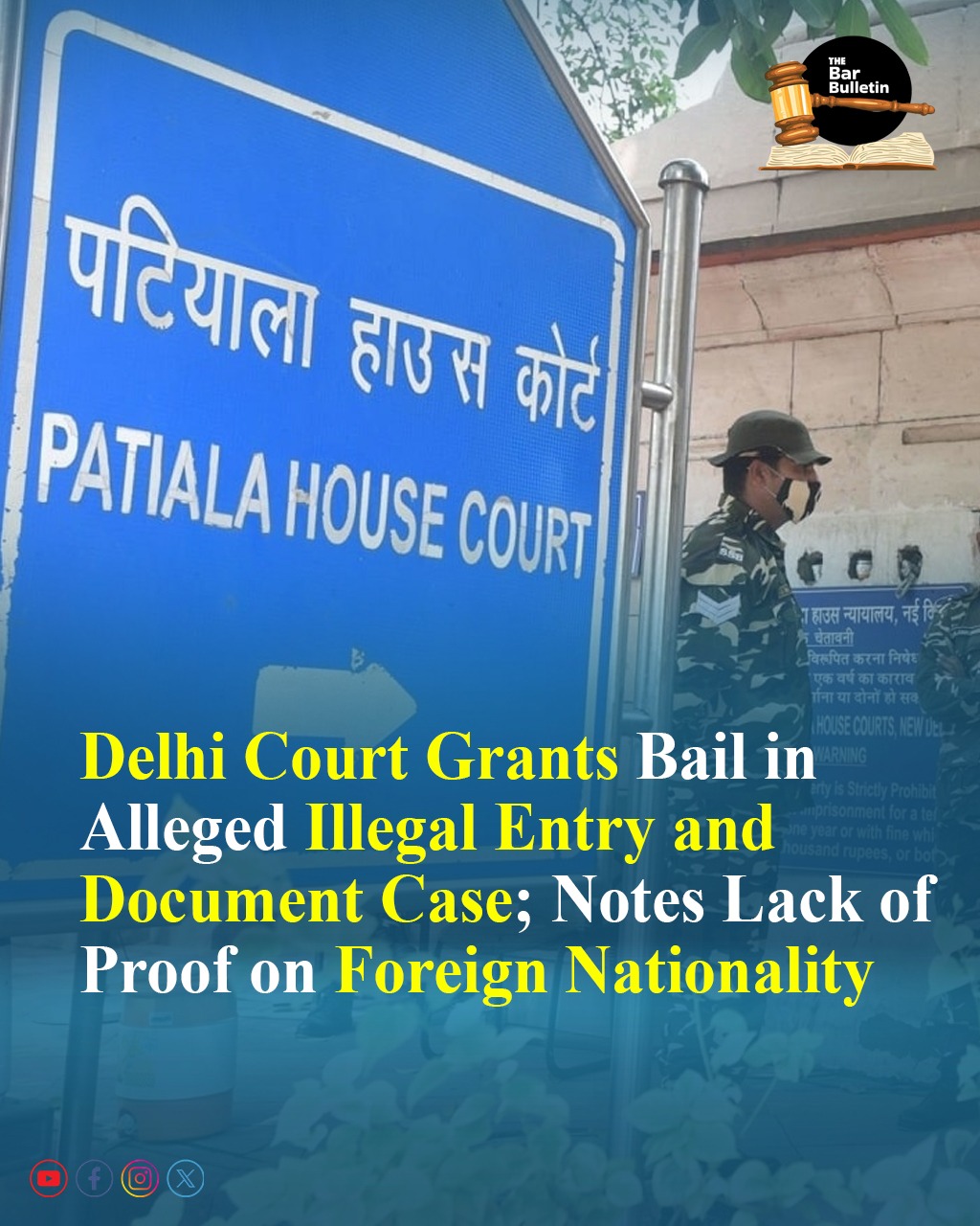Bail in Illegal Entry Case