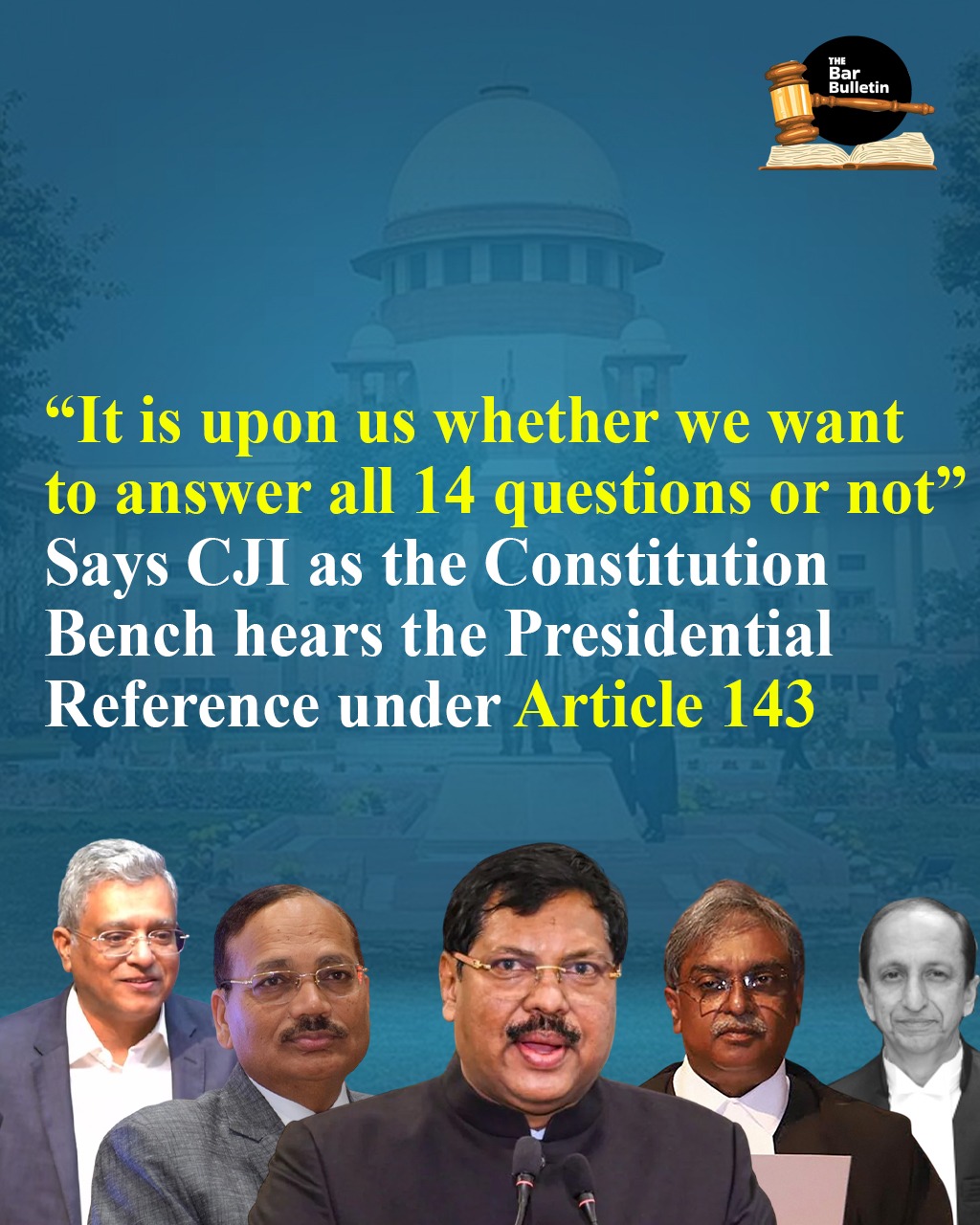 CJI on Presidential Reference