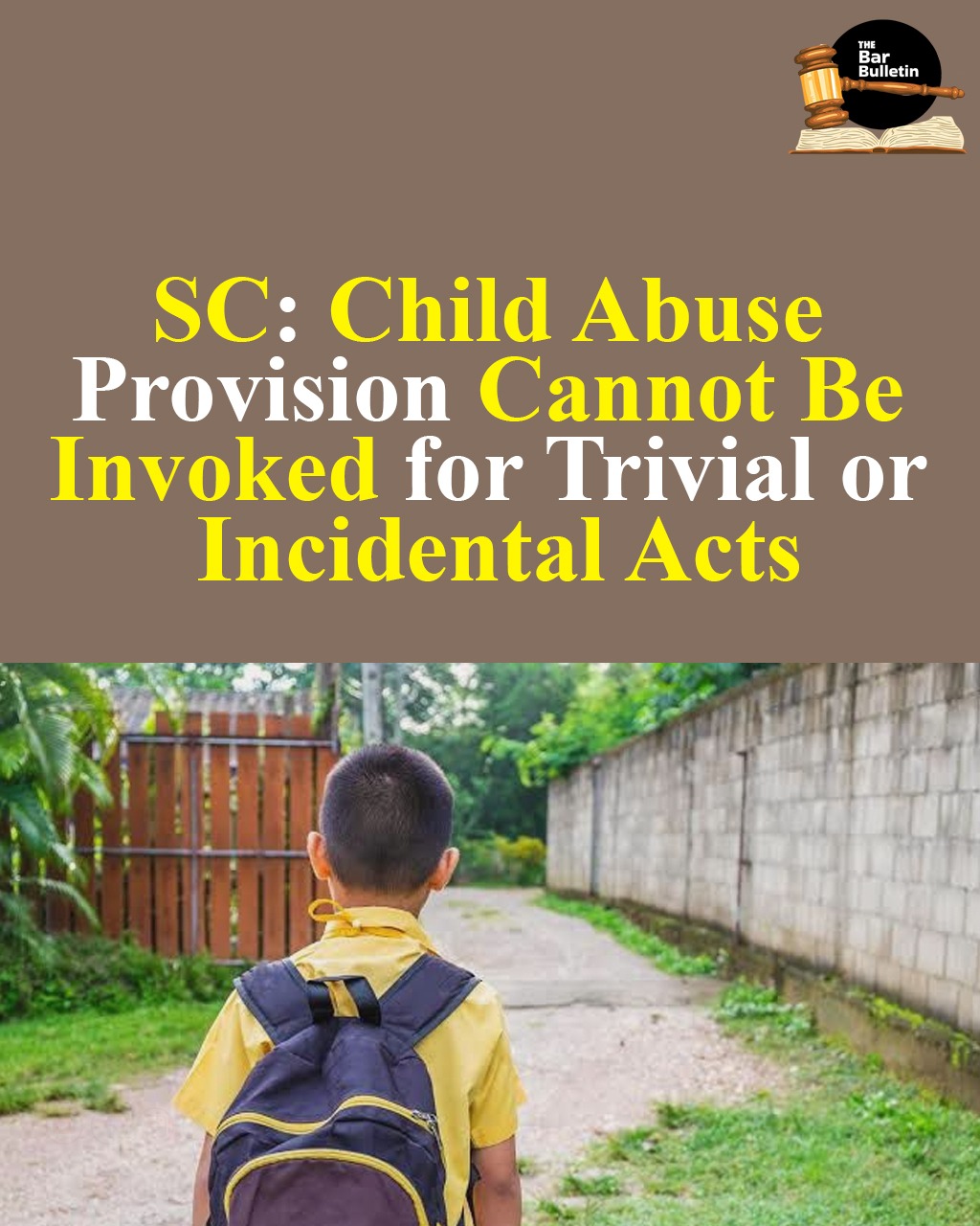 Child Abuse Provision