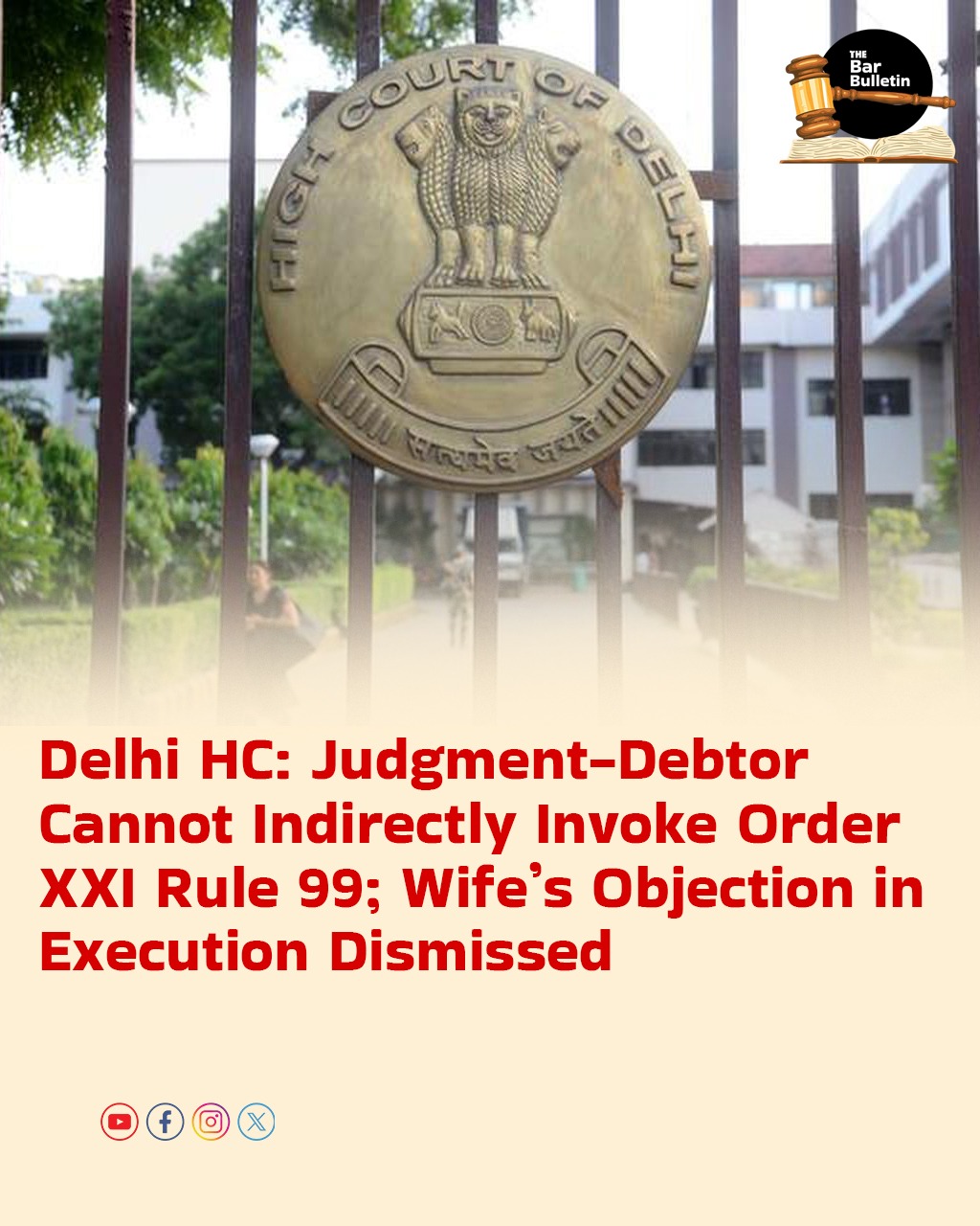 Execution Objection Dismissed