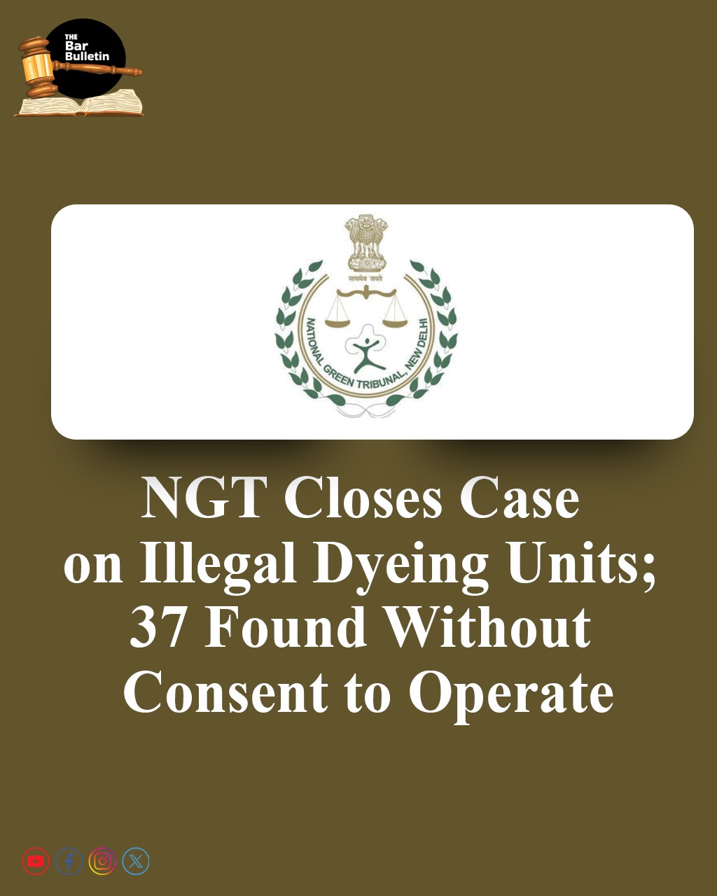 Illegal Dyeing Units