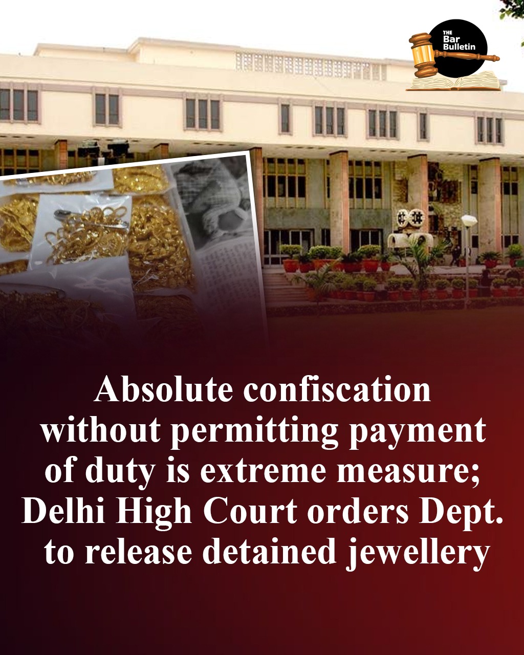 Jewellery Confiscation Case