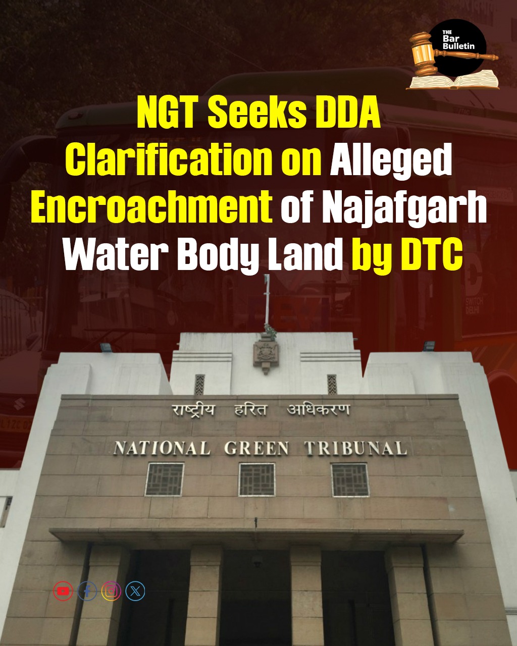 NGT Najafgarh Encroachment