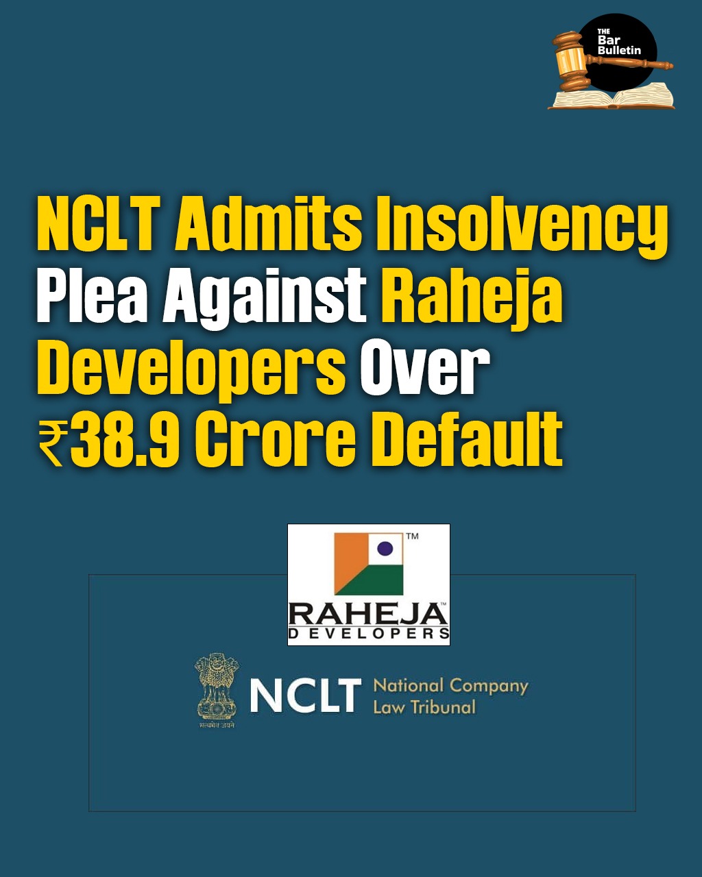 Raheja Insolvency Plea