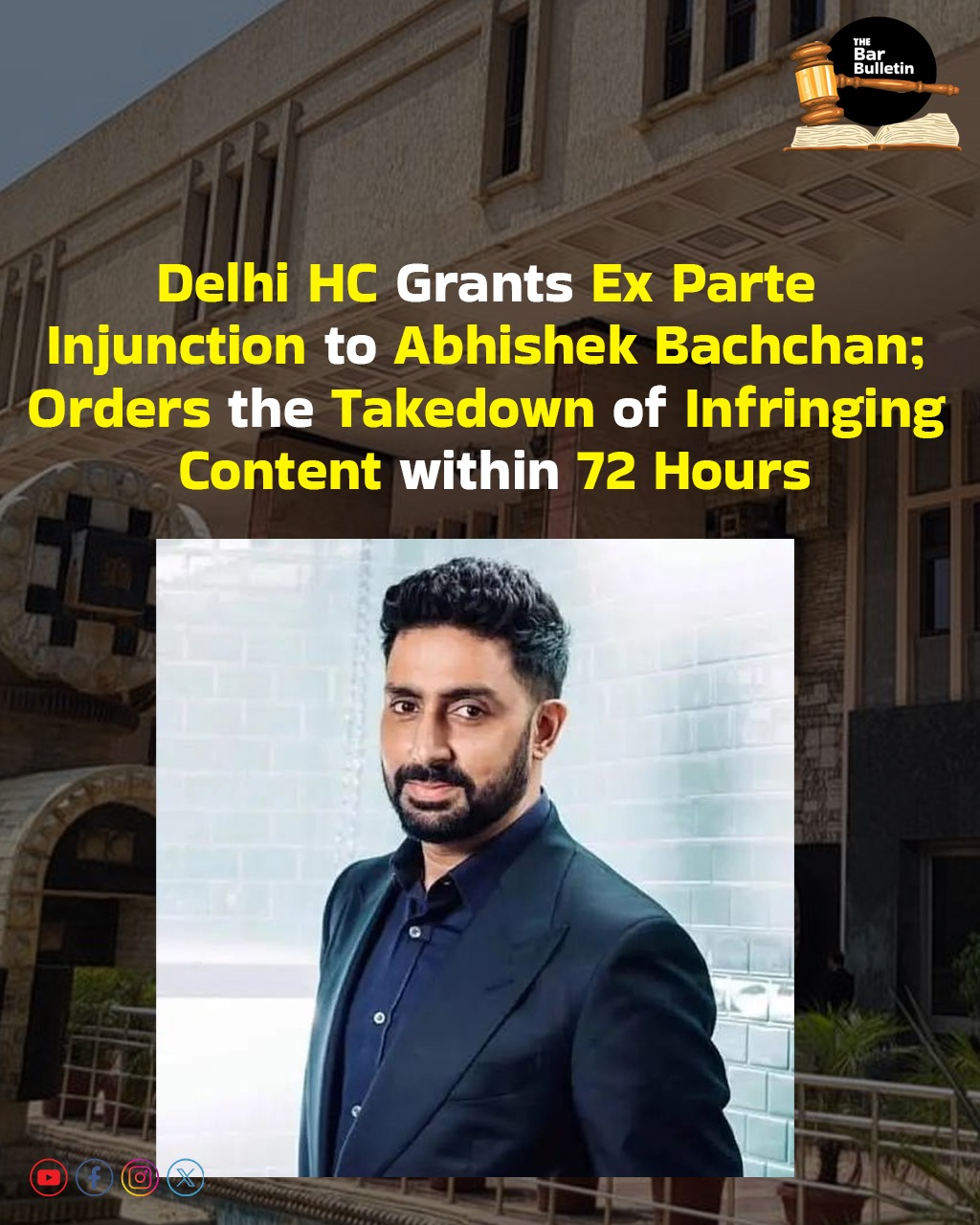 Abhishek Bachchan injunction