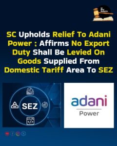 Adani Power Export Duty