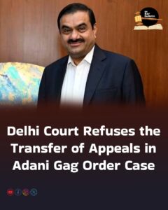Adani gag order