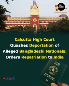 Calcutta HC Deportation