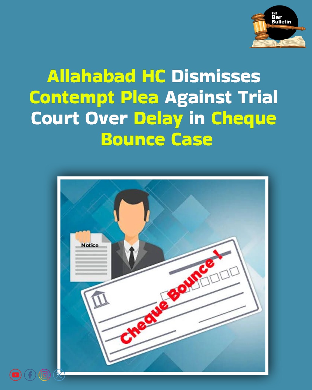 Cheque Bounce Contempt