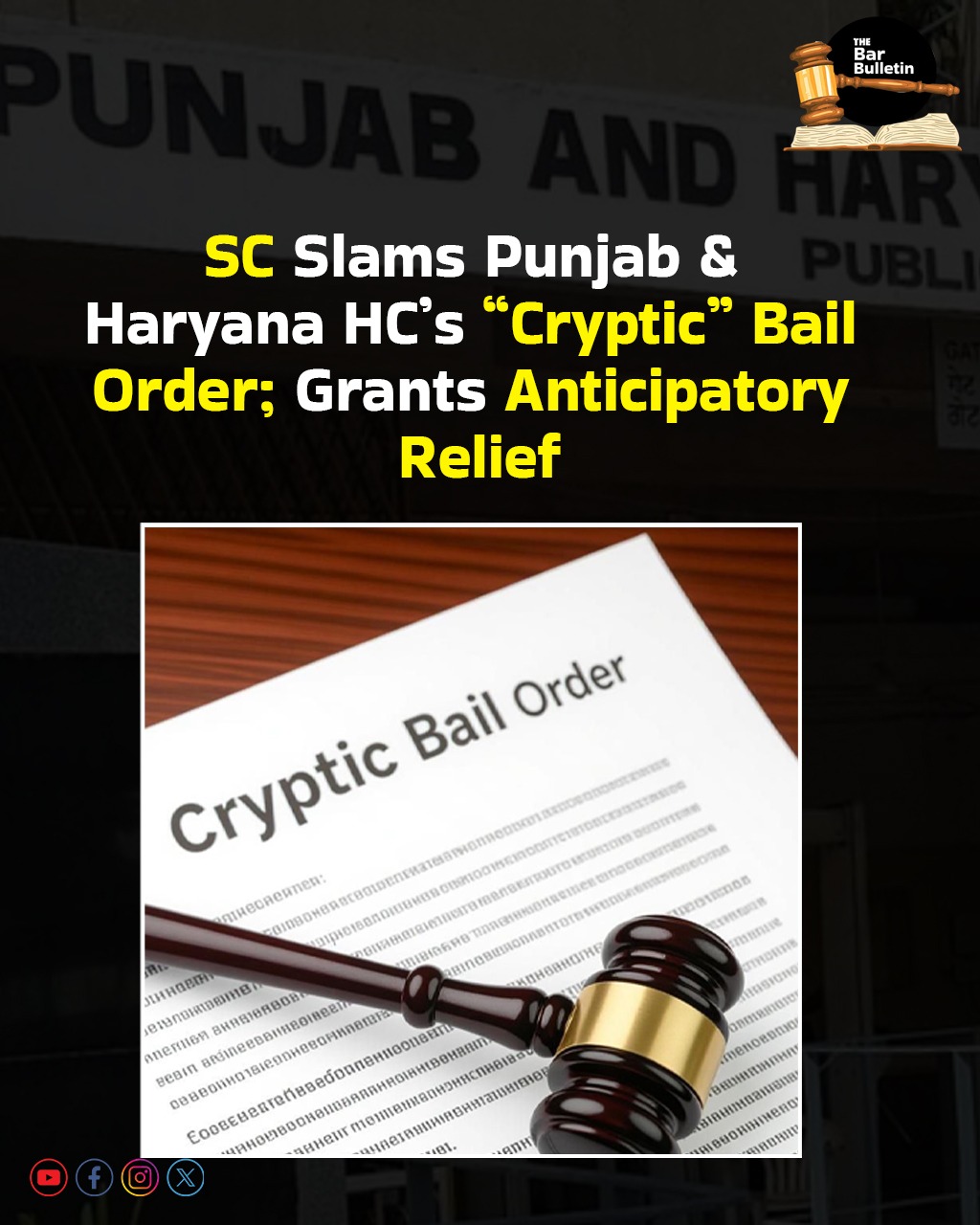 Cryptic Bail Order
