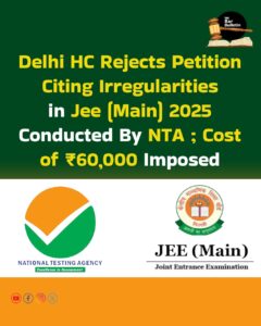 JEE 2025 Irregularities