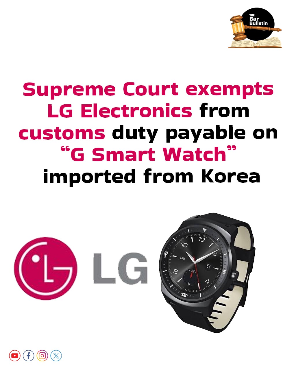 LG Electronics Customs