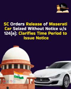 Maserati Car Seizure