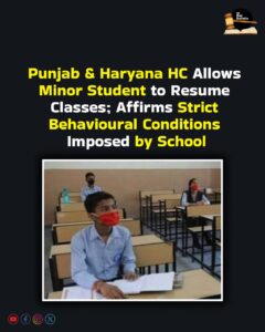 Minor Student Reinstatement