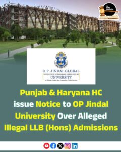 OP Jindal LLB admissions