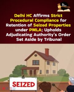 PMLA procedural compliance