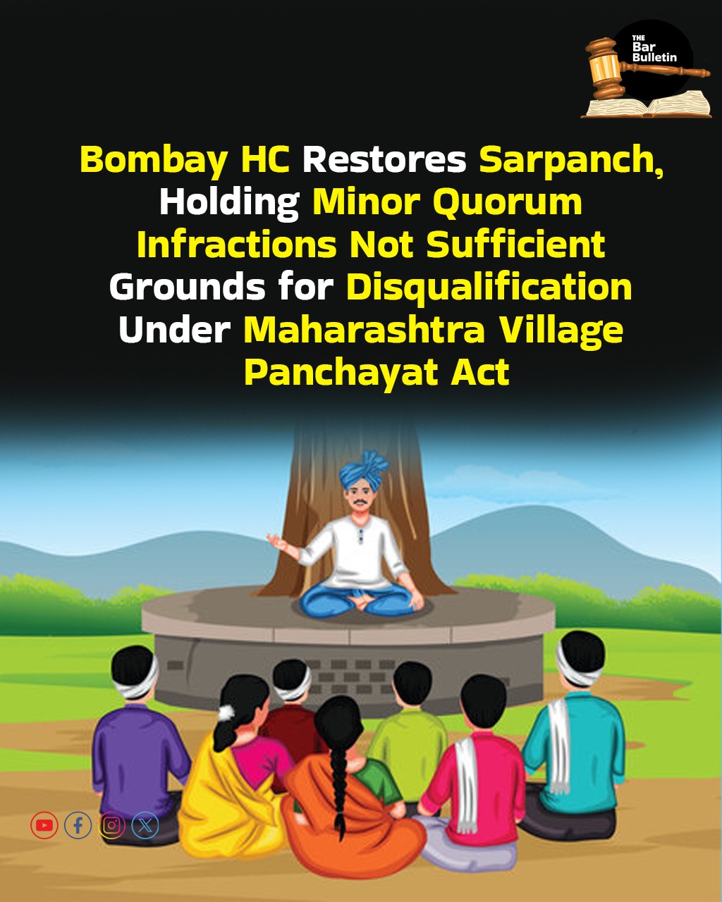 Sarpanch Disqualification
