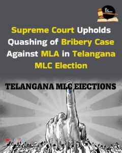 Telangana Bribery Case