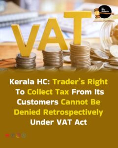 Trader’s tax collection rights