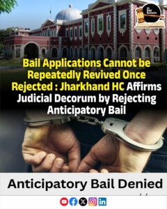 Anticipatory Bail Rejection