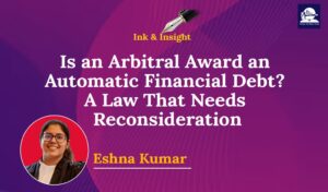 Arbitral Award Debt
