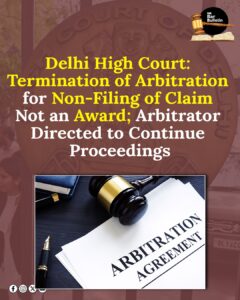 Arbitration termination order