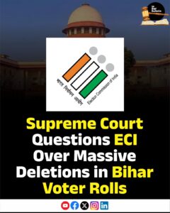 Bihar voter deletions