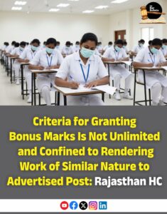 Bonus Marks Criteria