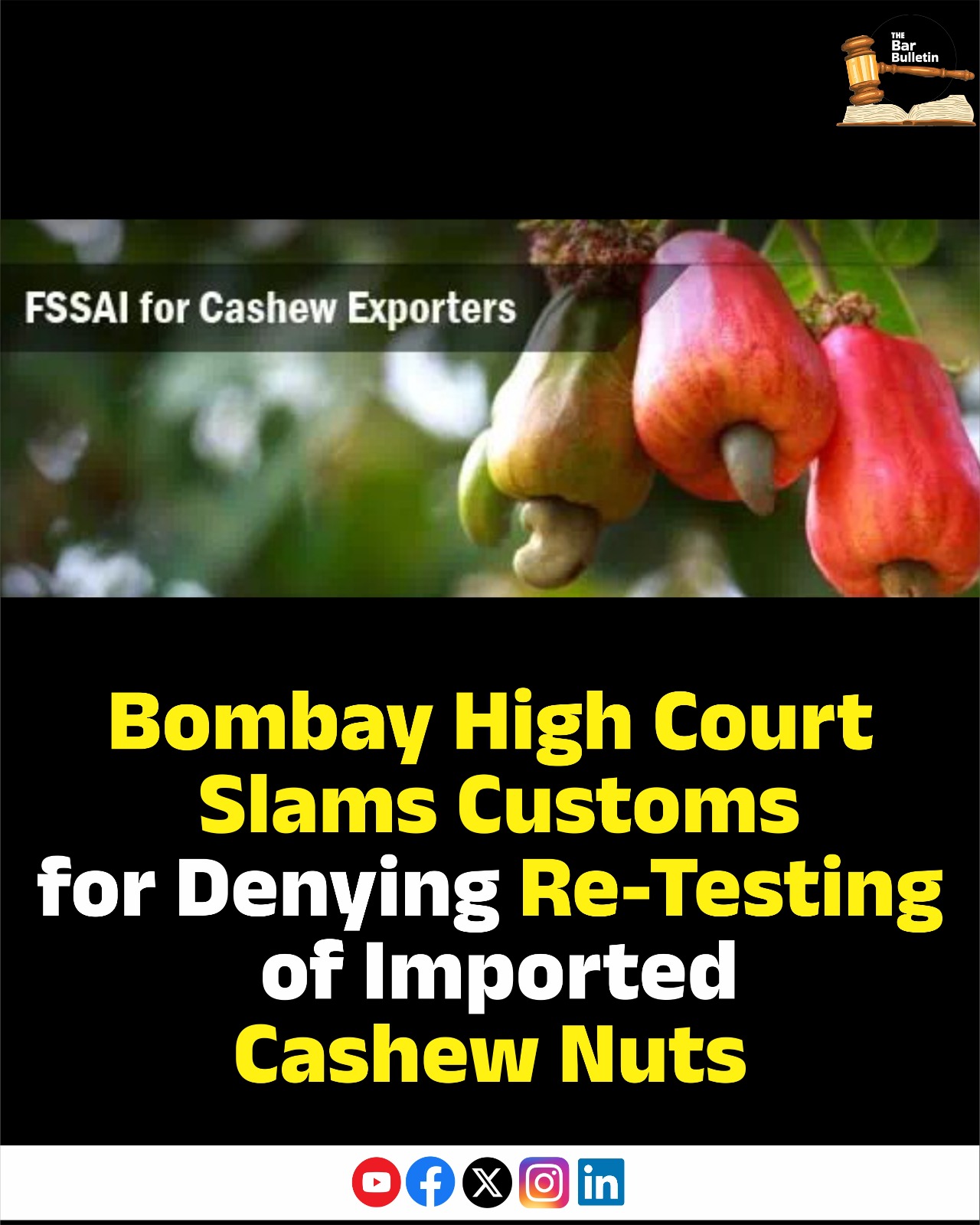 Cashew Nut Re-Testing