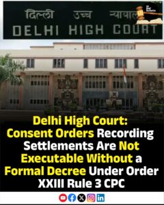 Consent Orders Executable