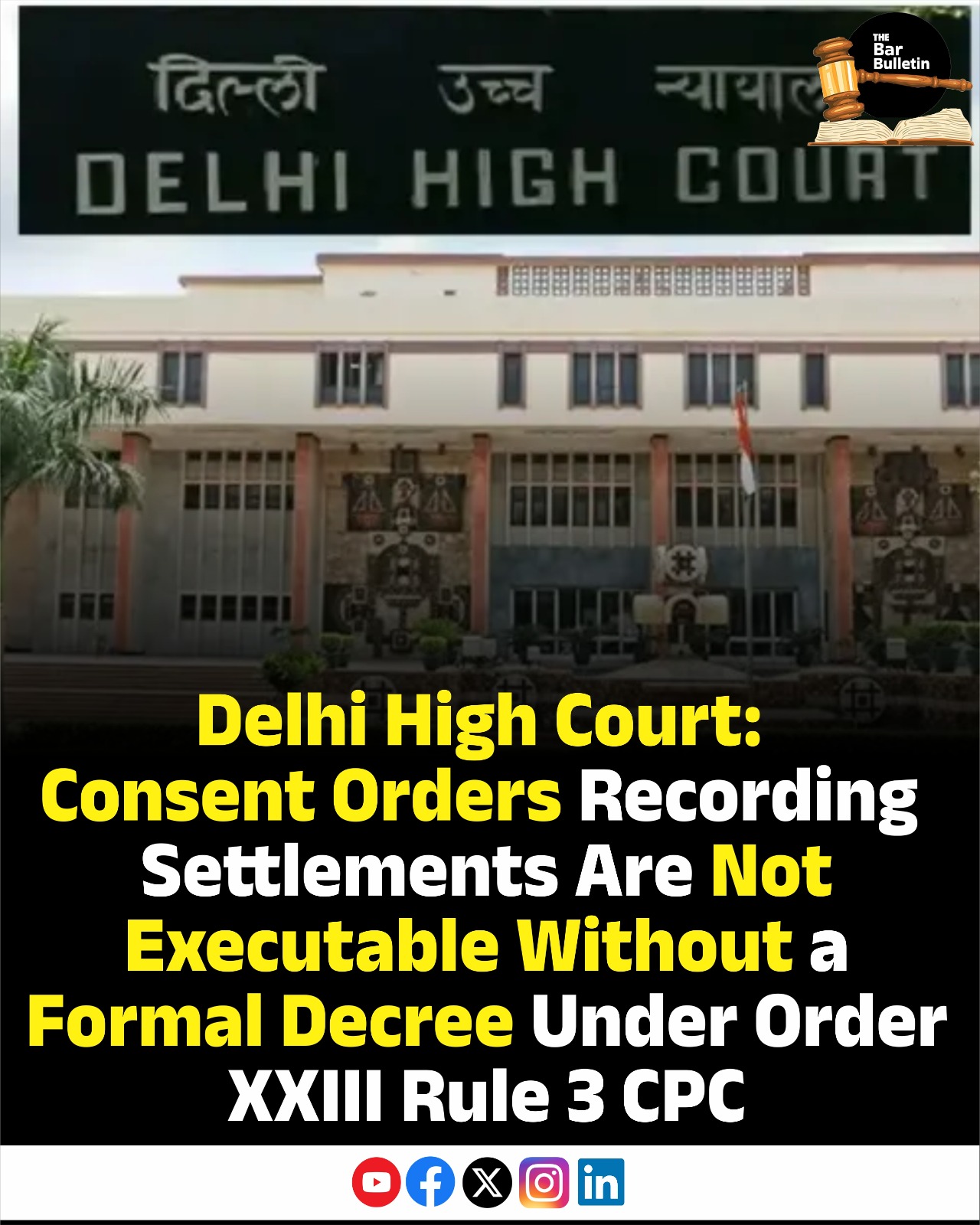 Consent Orders Executable