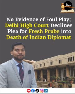 Diplomat Death Probe