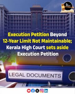 Execution Petition Limitation