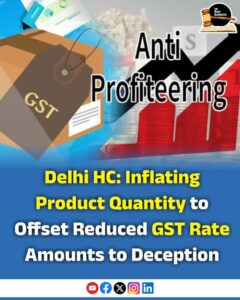 GST Anti-Profiteering