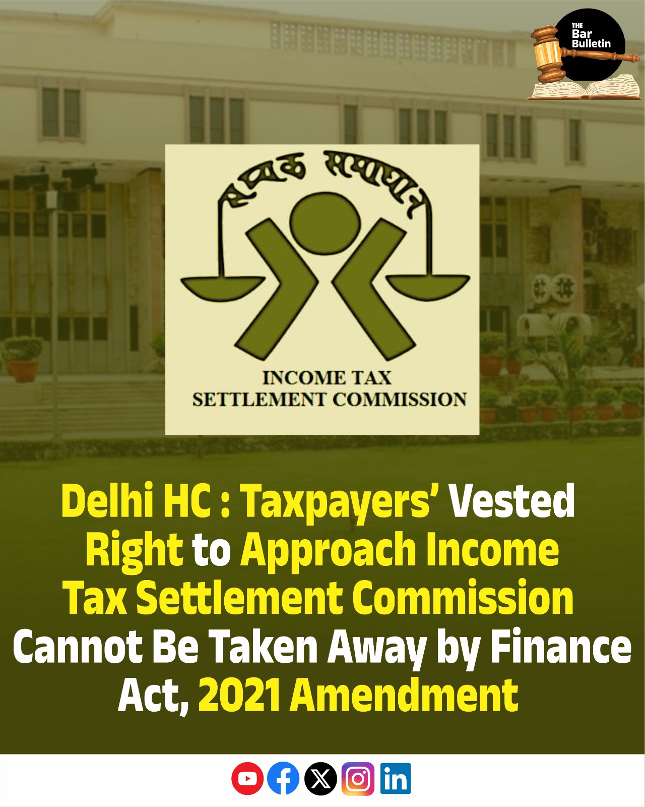 ITSC Vested Rights