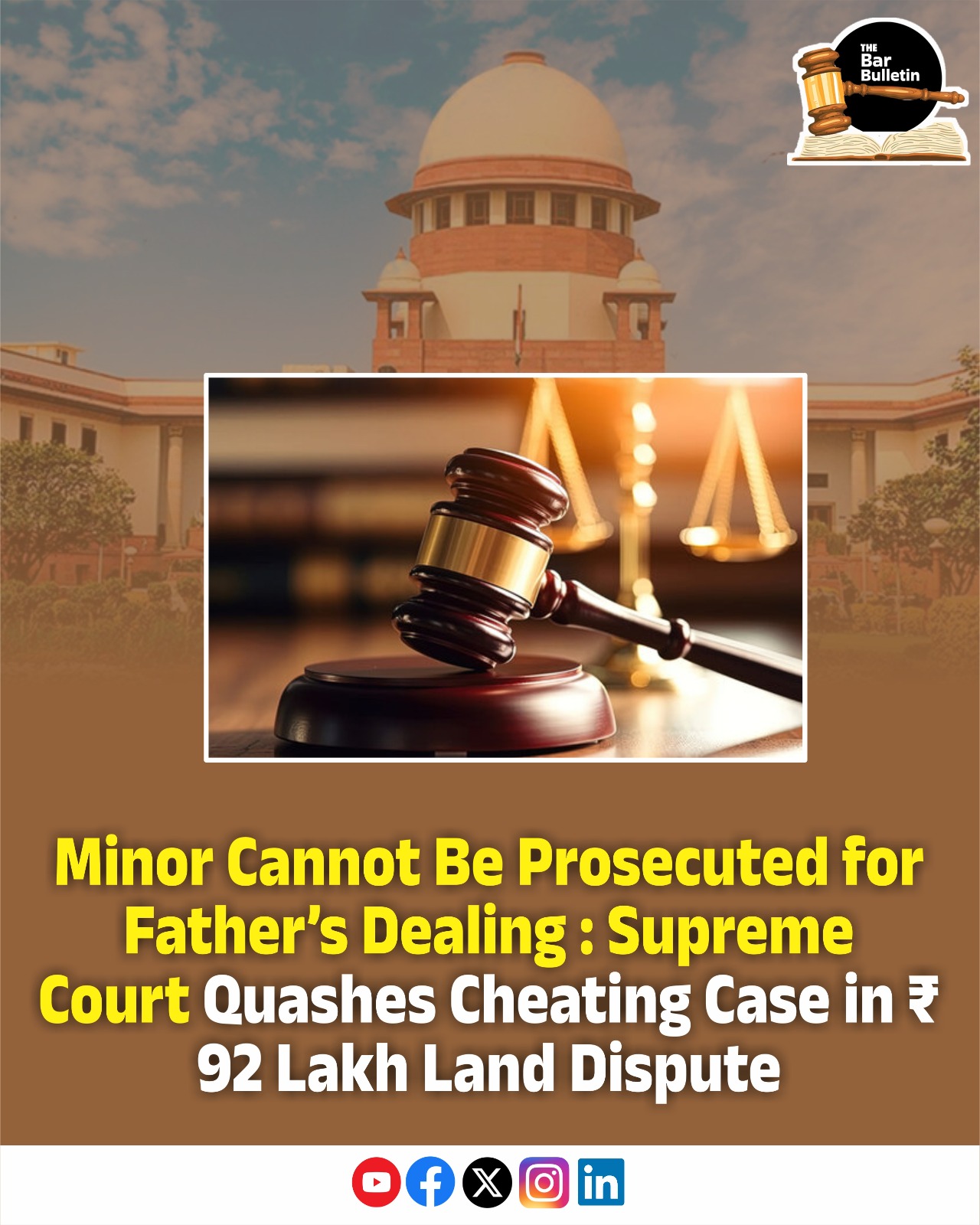 Minor prosecution case