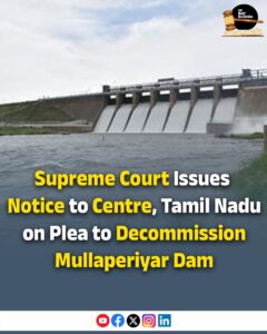 Mullaperiyar dam plea