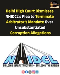 NHIDCL Arbitration Plea