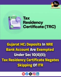 NRE Account Exemption