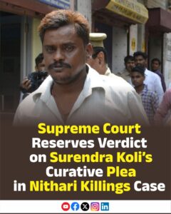 Nithari Curative Plea