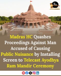 Public Nuisance Quashing