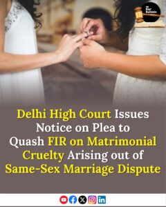 Same-Sex Matrimonial