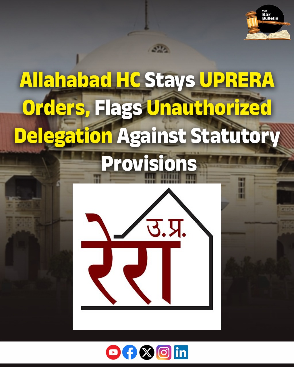 UPRERA order stay