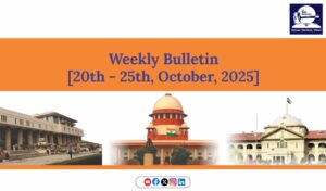 Weekly Bulletin [25th October, 2025]