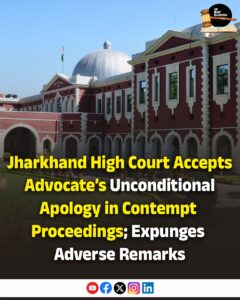 advocate apology contempt